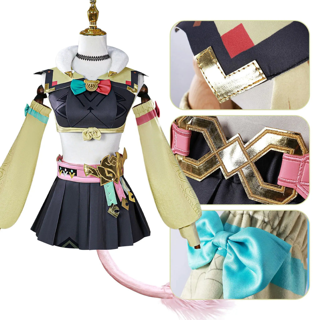 Wholesale for Varesa Cosplay Outfits Halloween Party Role Play Costume Wig Uniform Cloth Anime Full Suits Dresses