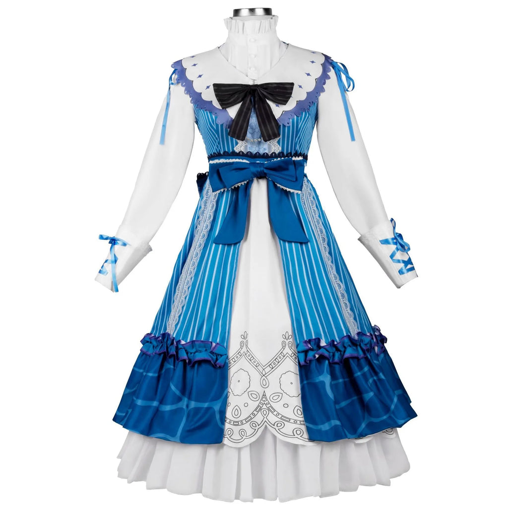 World Project Cosplay Costume Xiaoshan Ruixi Lolita 2D Anime Character Dress Polyester