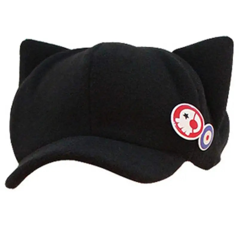 Asuka for Ear Baseball Cap Unisex Large Brim Sun Hat Neon Genesis Badge Anime Cosplay Embroidery Common UV Protection