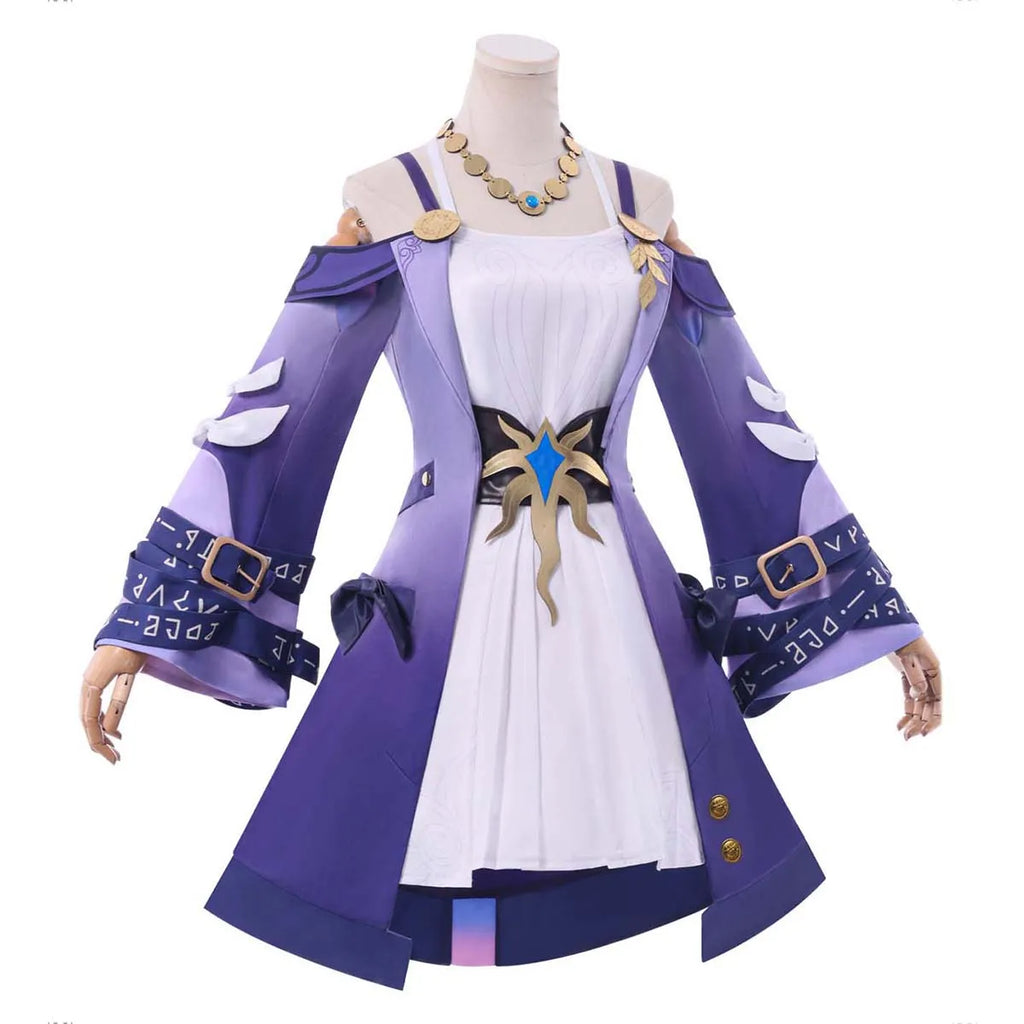 Women Game Honkai: Star Rail Play Role Cyrene Cosplay Purple Uniform Costume GAHC-008