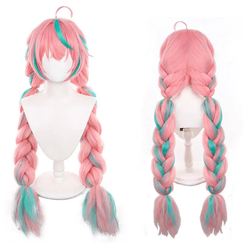 Wholesale Unisex Genshin Impact Varesa Cosplay Costume Wig Uniform Cloth Halloween Party Role Play Outfits Anime Costume
