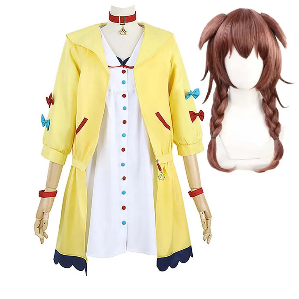 Halloween Carnival Party Anime Virtual YouTuber Inugami Korone Doggo Cosplay Costume IDOL-003