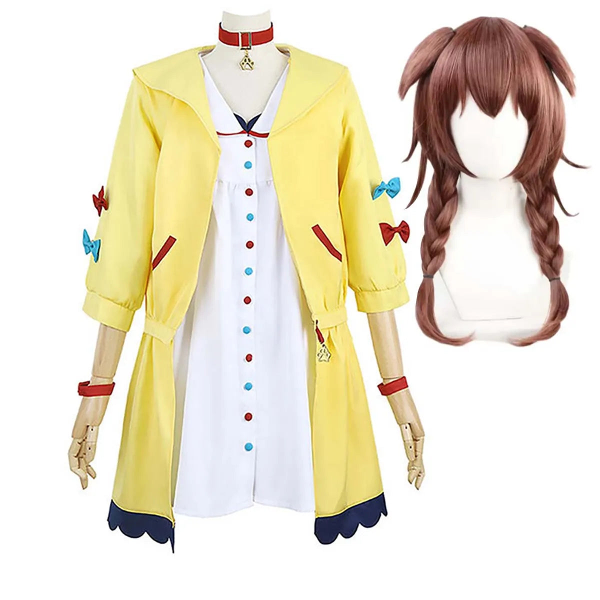 Halloween Carnival Party Anime Virtual YouTuber Inugami Korone Doggo Cosplay Costume IDOL-003