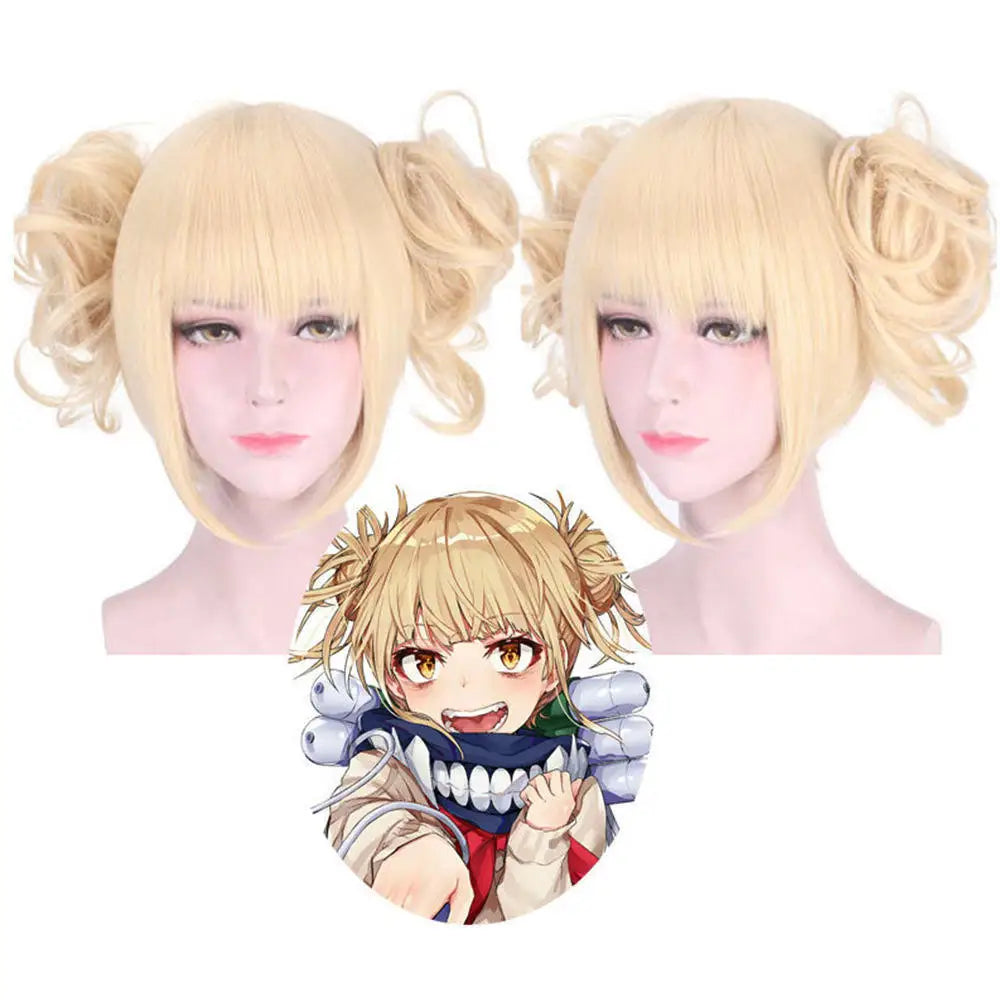 Wholesale Genshin Impact Wig Cosplay Long Curly Light Blonde Hair Wig Synthetic Anime Cosplay