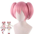 Ainizi Short pink Synthetic Heat Resistant Wigs Kaname Madoka Cosplay Wigs From Japanese Anime Madoka Magica