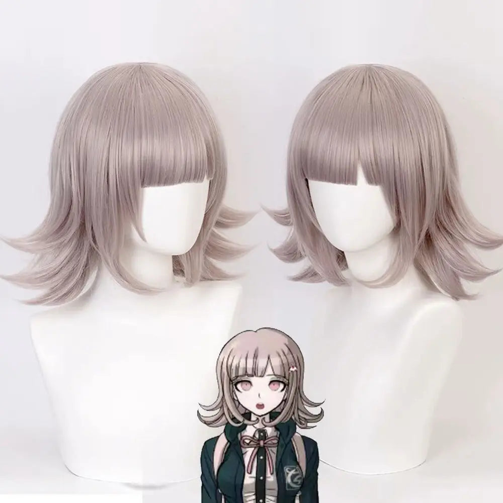 Women Anime Nanami Chiaki Cosplay Uniform Dress Green GAHC-011