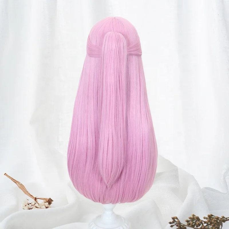 Wholesale Shikimori Is Not Just a Cutie Anime 75cm Long Straight Light Pink Mixed Shikimori Micchon Wig Cosplay Synthetic Wig