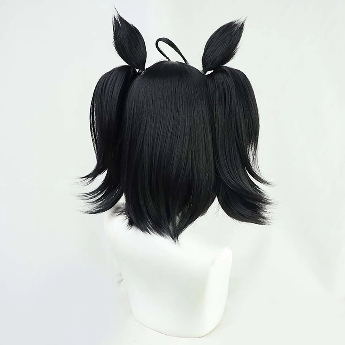 Anime Roleplay Party Pretty Derby Kitasan Cosplay Synthetic Hair Wig with Ponytail Ears GAHC-017