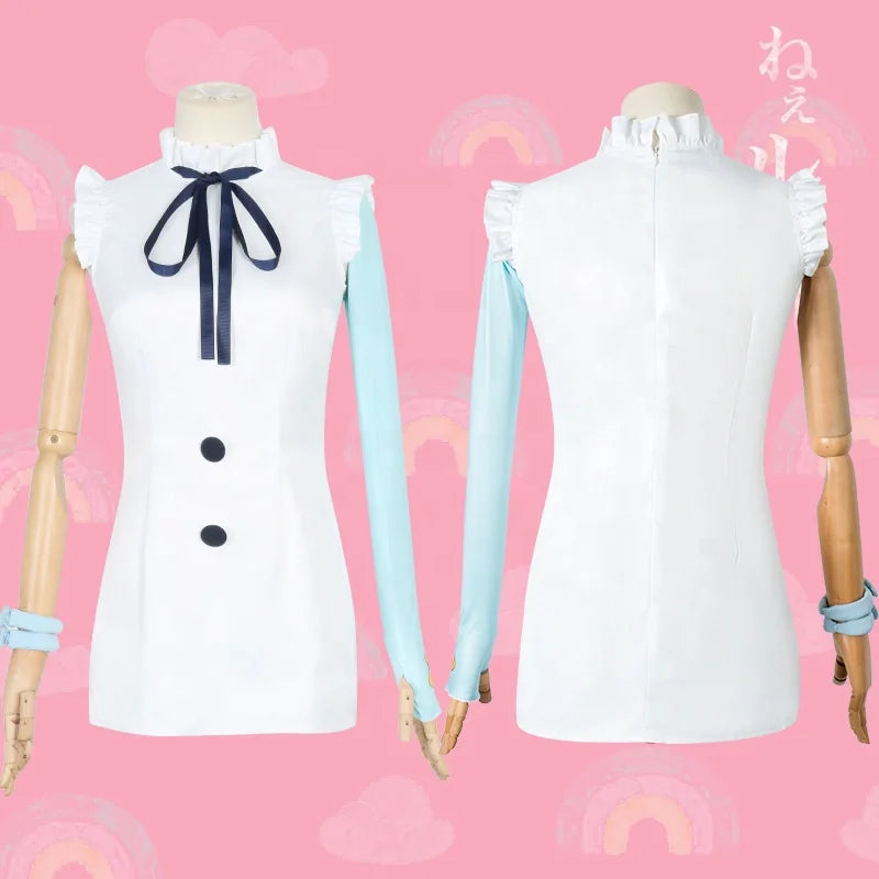 Wholesale One Piece Film Red Anime Costume High School Uniform Outfit Halloween Party Lolita Dress Uta Cosplay Costume