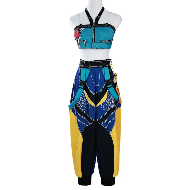 High Quality New Movie KPOP  Anime Costume  High School Uniform Clothes Halloween Party Rumi Mira Zoey Cosplay Costume