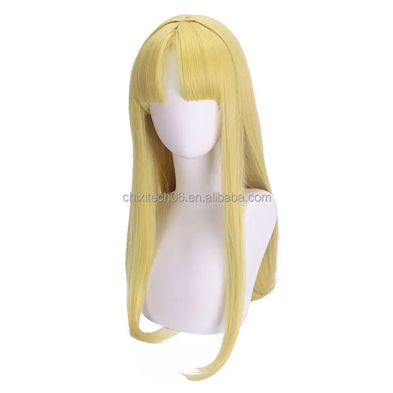 The Hero's Rise of the Lord's Shield Filo's Light Golden Long Straight Hair Cosplay Anime Wig