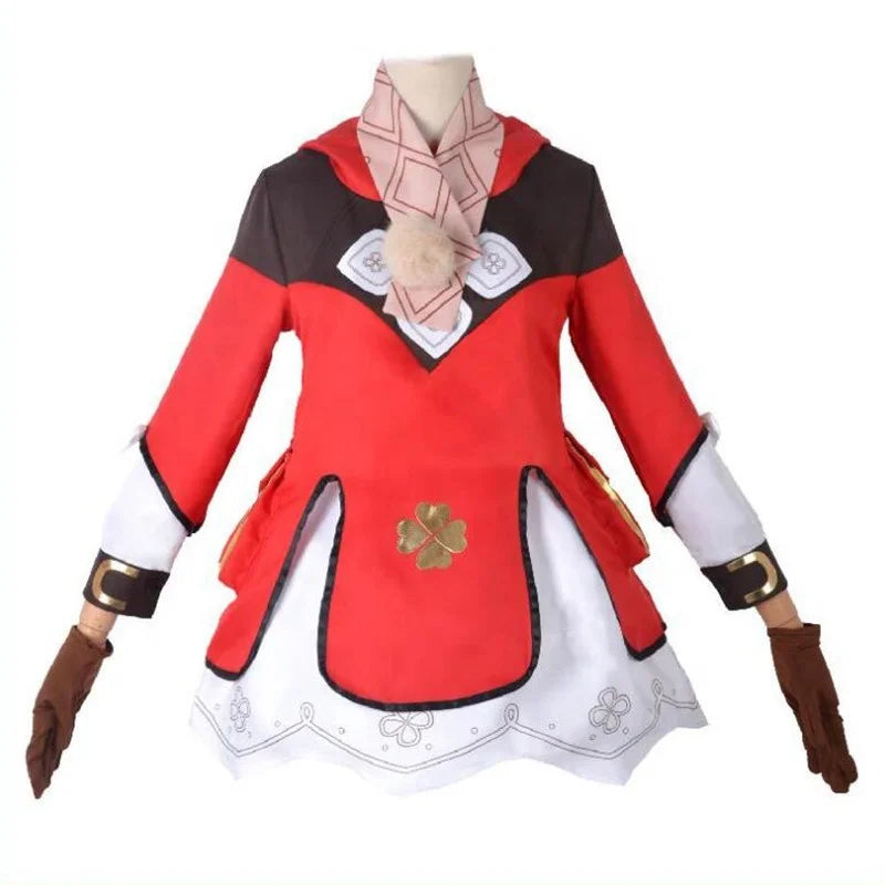High Quality Wholesale Klee Costume Uniform Cloth Halloween Party Genshin Impact Anime Lolita Cosplay Costume for Girls