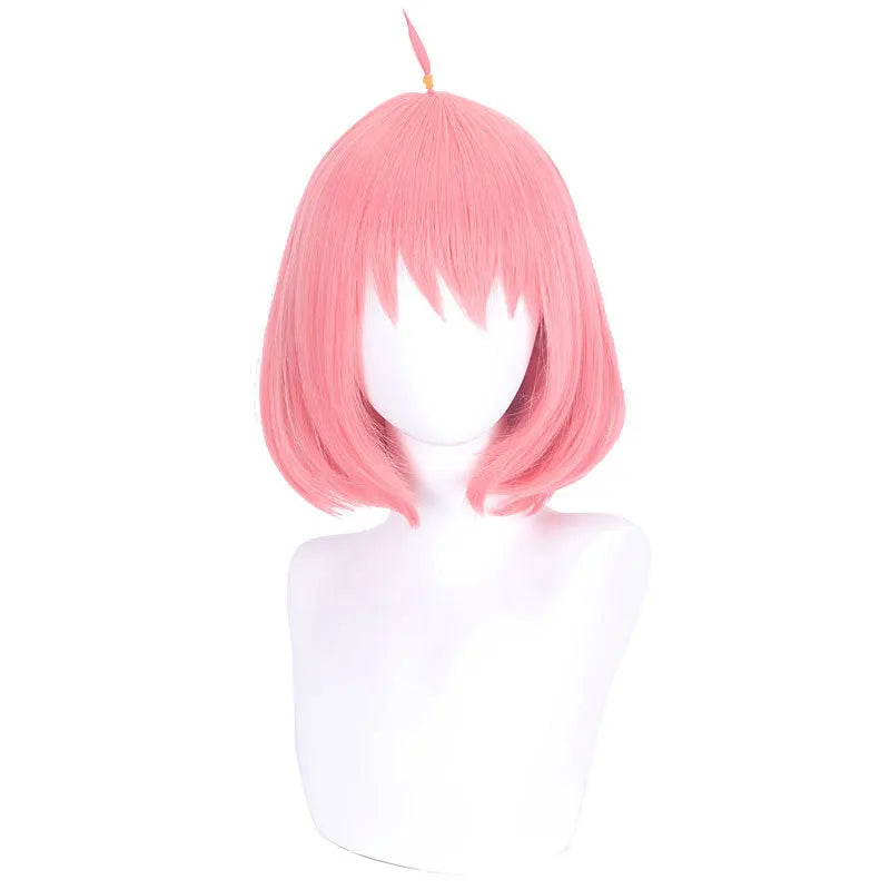 Anya Forger's pink Bob Cosplay Wig