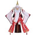 Wholesale High Quality Yaemiko Cosplay Costume Lolita Dress Halloween Party Genshin Impact Anime Cosplay Costume