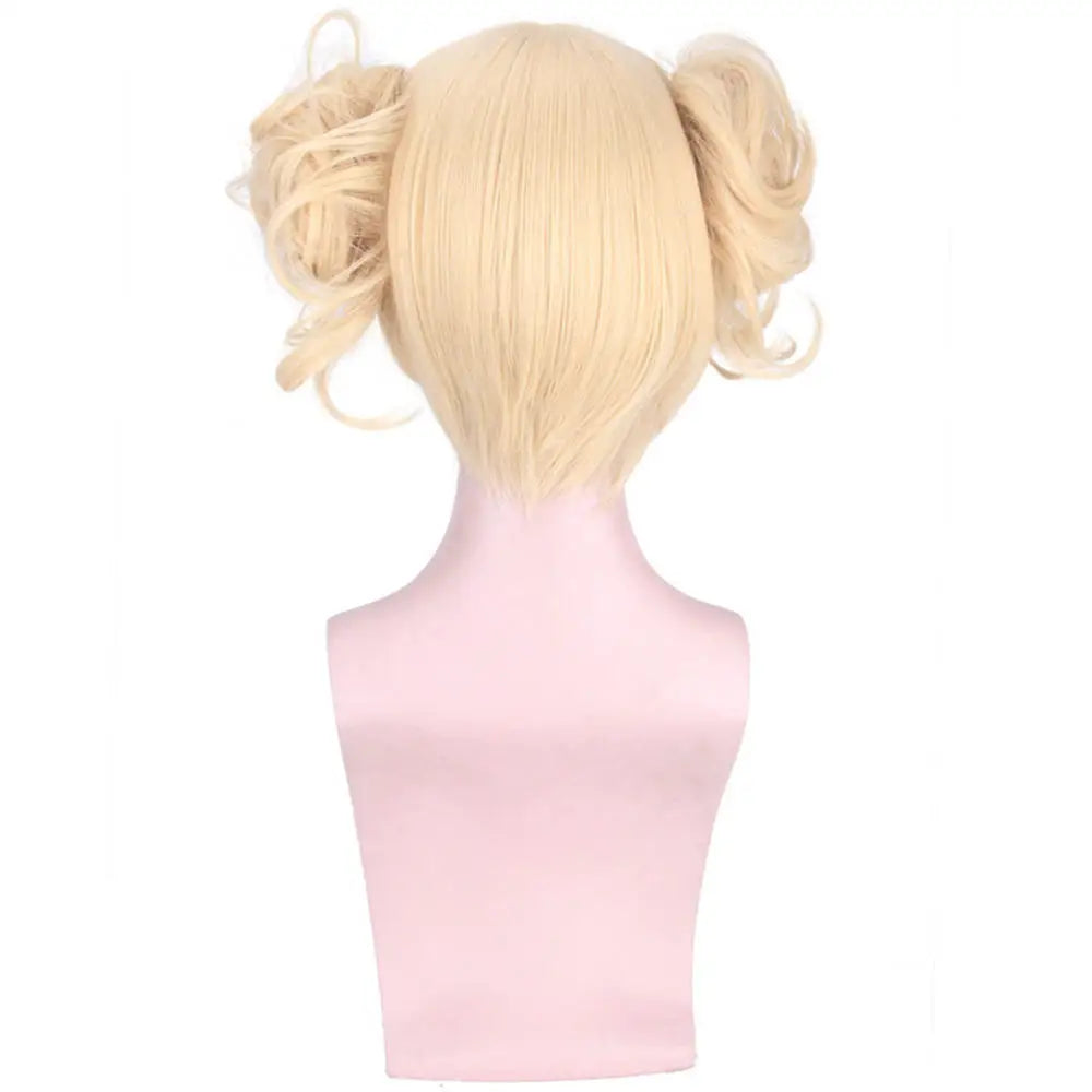Wholesale Genshin Impact Wig Cosplay Long Curly Light Blonde Hair Wig Synthetic Anime Cosplay