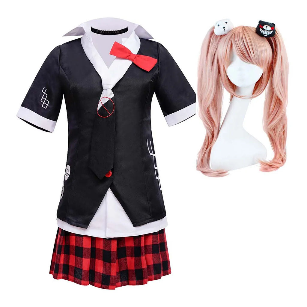 Game Danganronpa Cosplay Junko Enoshima Cosplay Costume GAHC-011