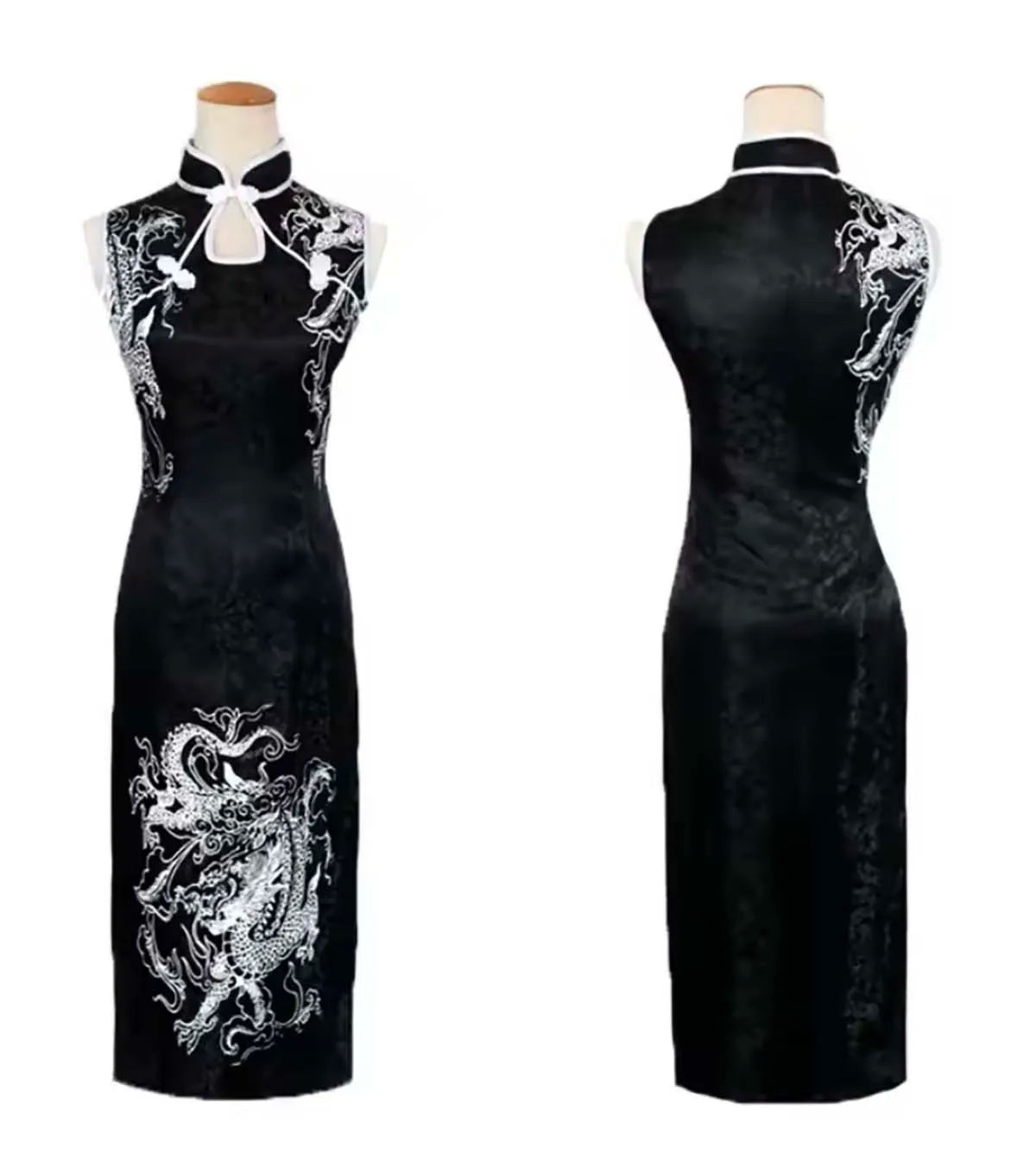 Women's Anime Sora Kasugano Cosplay Vintage Cheongsam Dress Costume Outfit or Wig GAHC-088