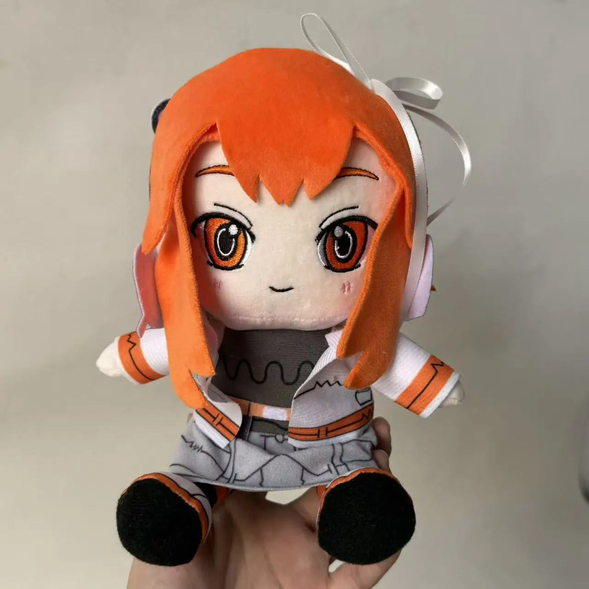 Cross-border Explosions Wholesale 20cm Polyester Kasane Teto Anime Accented ACG Plush Fun Accompanying Emotional Doll Kids