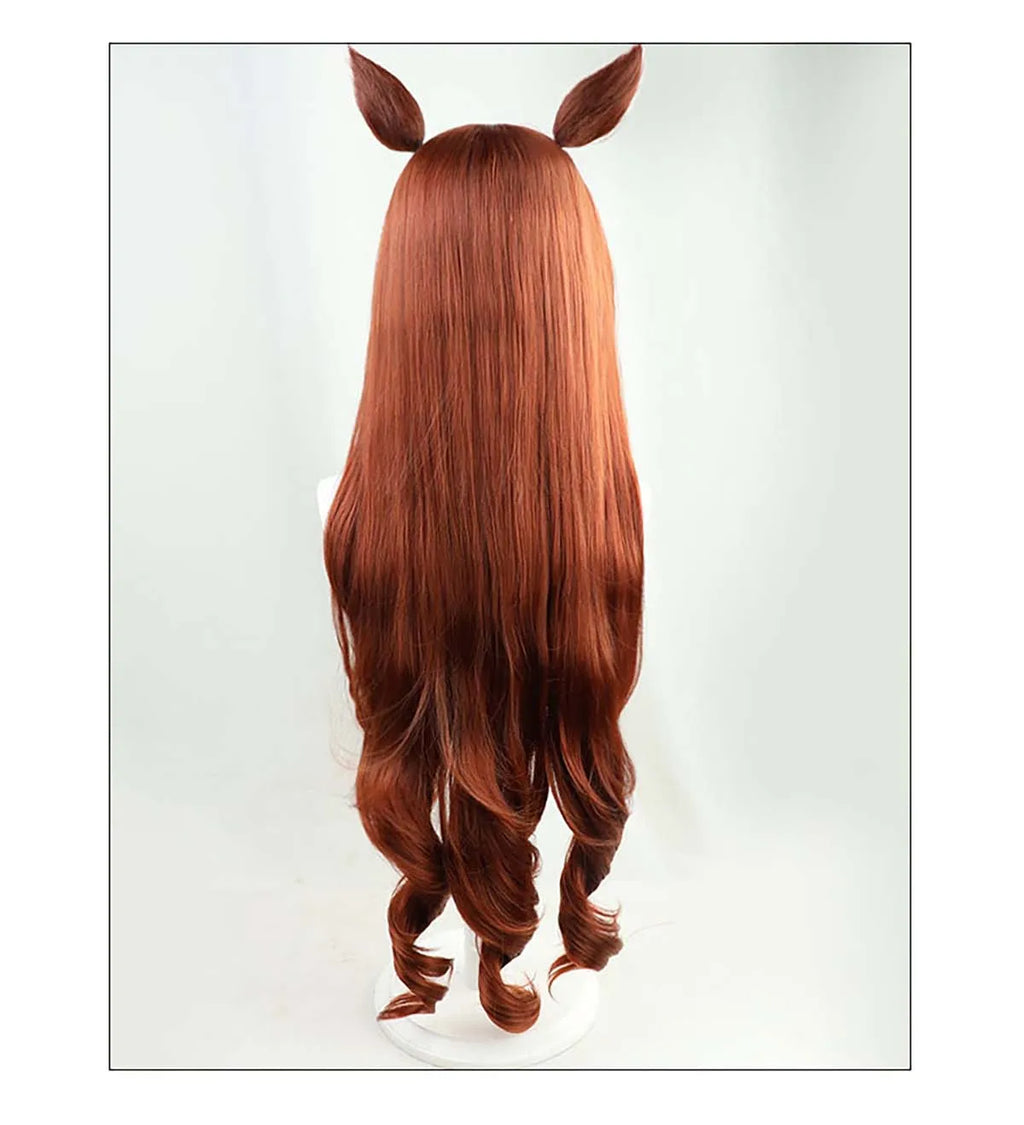 Halloween Party Prop Pretty Derby Maruzensky Cosplay Wig With Ears GAHC-017