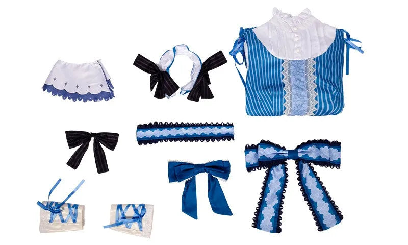 World Project Cosplay Costume Xiaoshan Ruixi Lolita 2D Anime Character Dress Polyester
