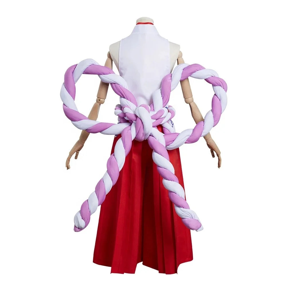 Wholesale Film Red Yamato Anime Cosplay Costume Kozuki Oden Kimono Halloween Party Costume