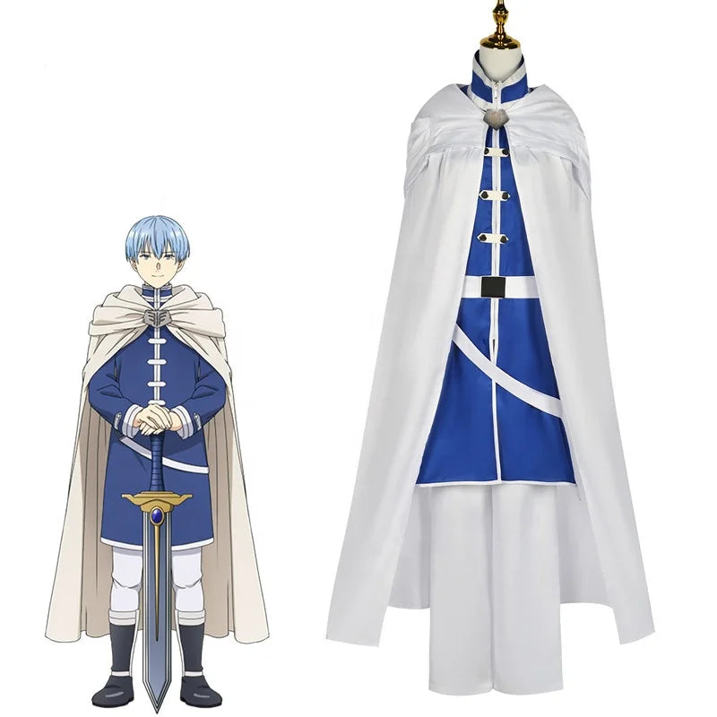 Wholesale New Anime Frieren at the Funeral Costume Frieren Himmel Heiter Cosplay Costume Wig for Halloween Party