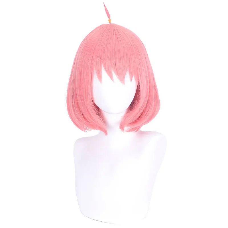 Anya Forger's pink Bob Cosplay Wig