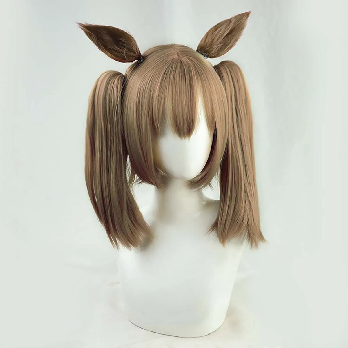 Halloween Party Prop Pretty Derby Smart Falcon Cosplay Wig With Ears GAHC-017