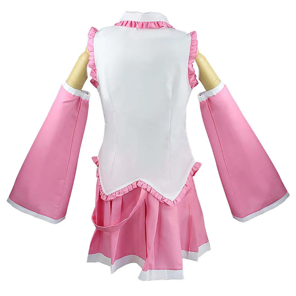 Halloween Full Set Anime Sakura Cherry Pink Miku Cosplay Costume for Women Girls IDOL-001