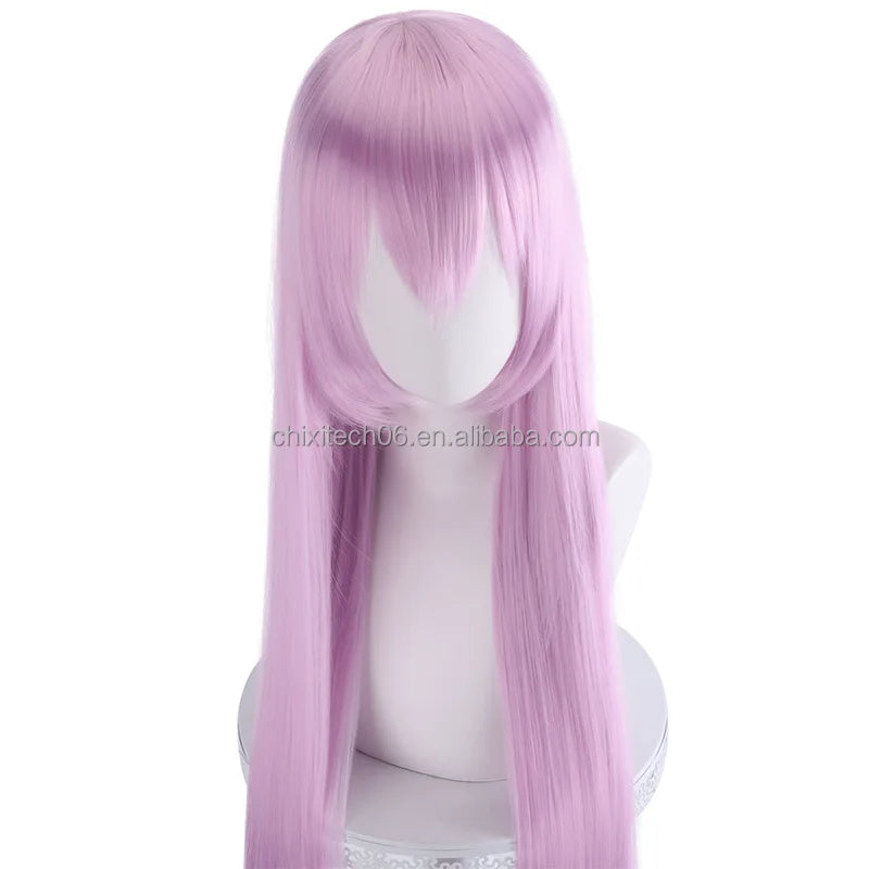 In the "Engage Kiss Contract" of Lord Shengda, Mu Ge Cosplays the Wig Demonic Girl with Long Straight Hair in pink