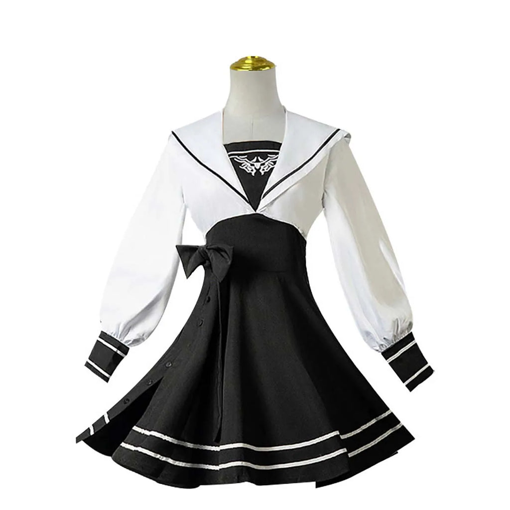 Game Nier Automata Yorha 2B Cosplay Costume School Uniform Suit GAHC-012