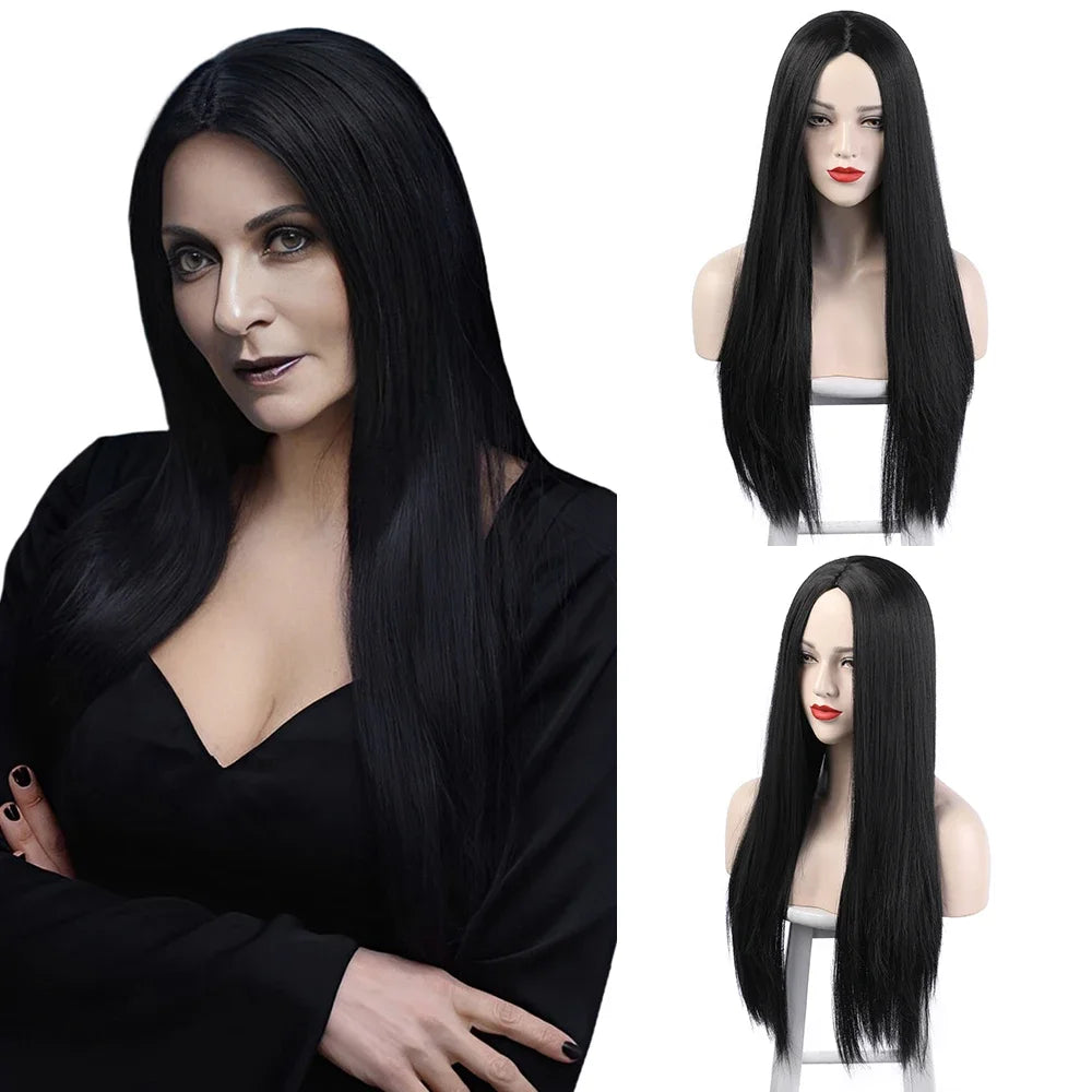Ainizi Purple bob Middle Part Raven Cosplay Wig From New Teen Titans for Halloween