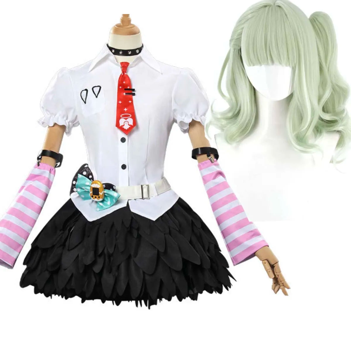Game Zenless Zone Zero ZZZ Chinatsu Remiel Angels of Delusion Cosplay Costume or Wig GAHC-030