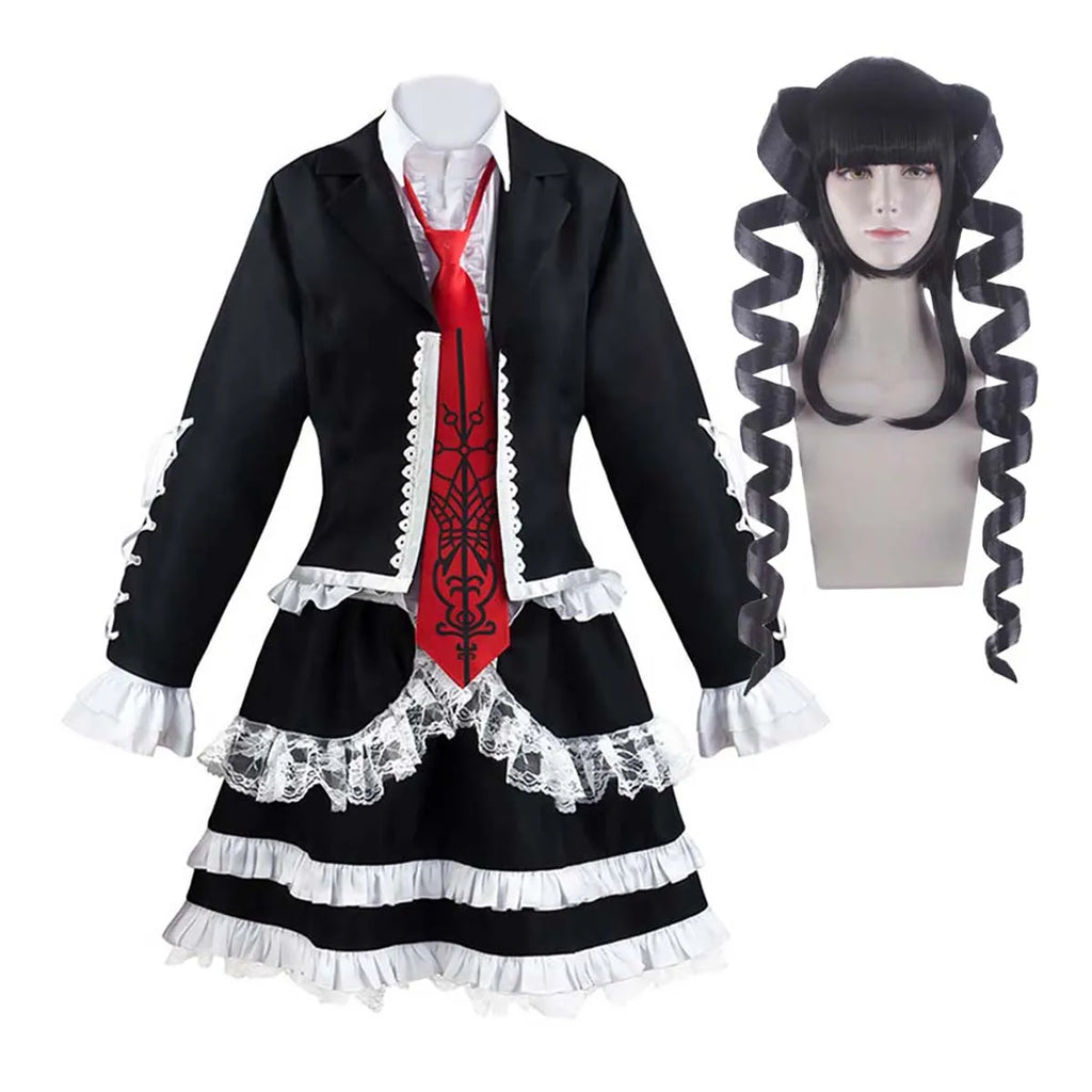 Women's Halloween Dangaronpa Cosplay Ronpa Ludenberg School Uniform Costume GAHC-011