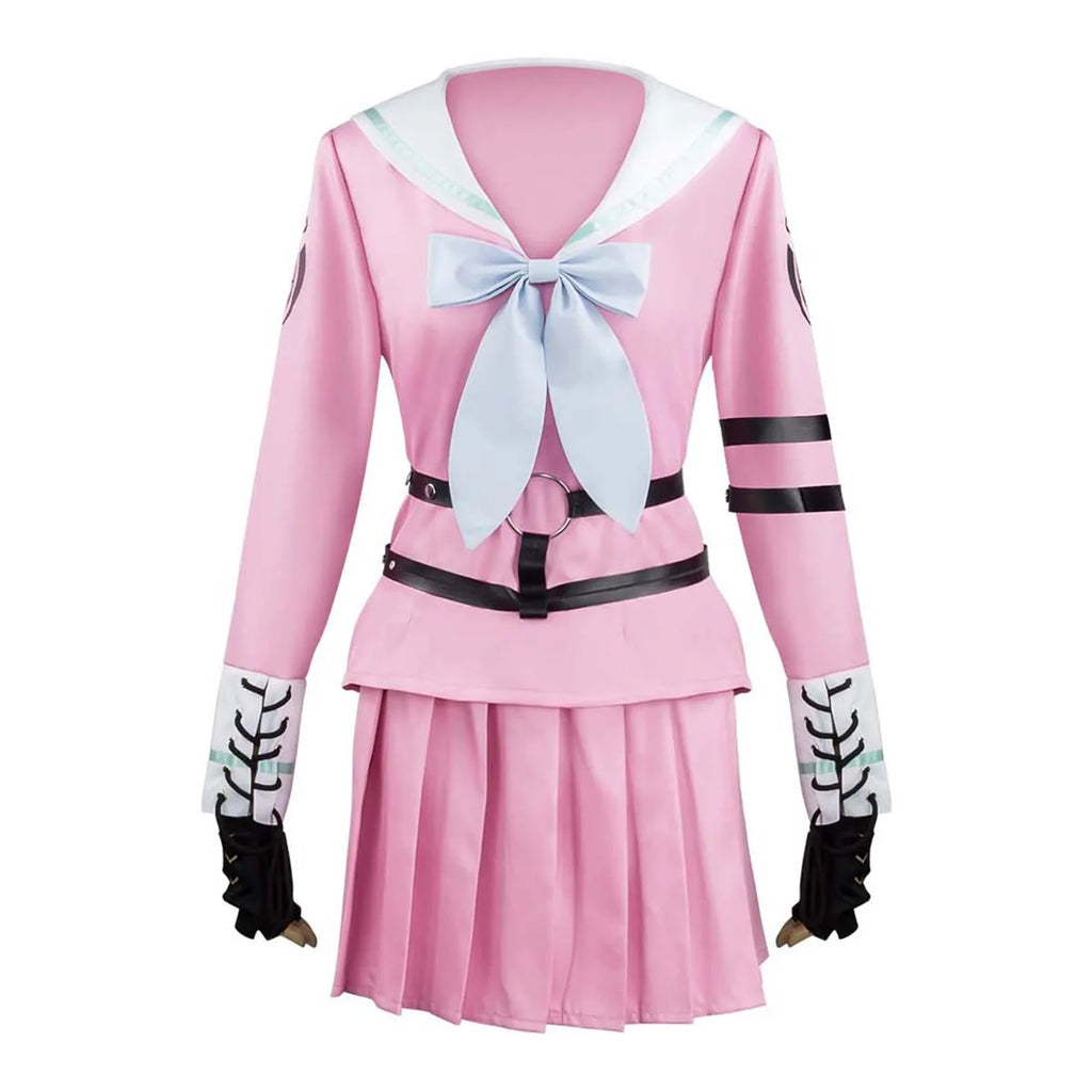 Women Girls Halloween Slanganronpa V3 Miu Iruma Anime Cosplay Costume GAHC-011