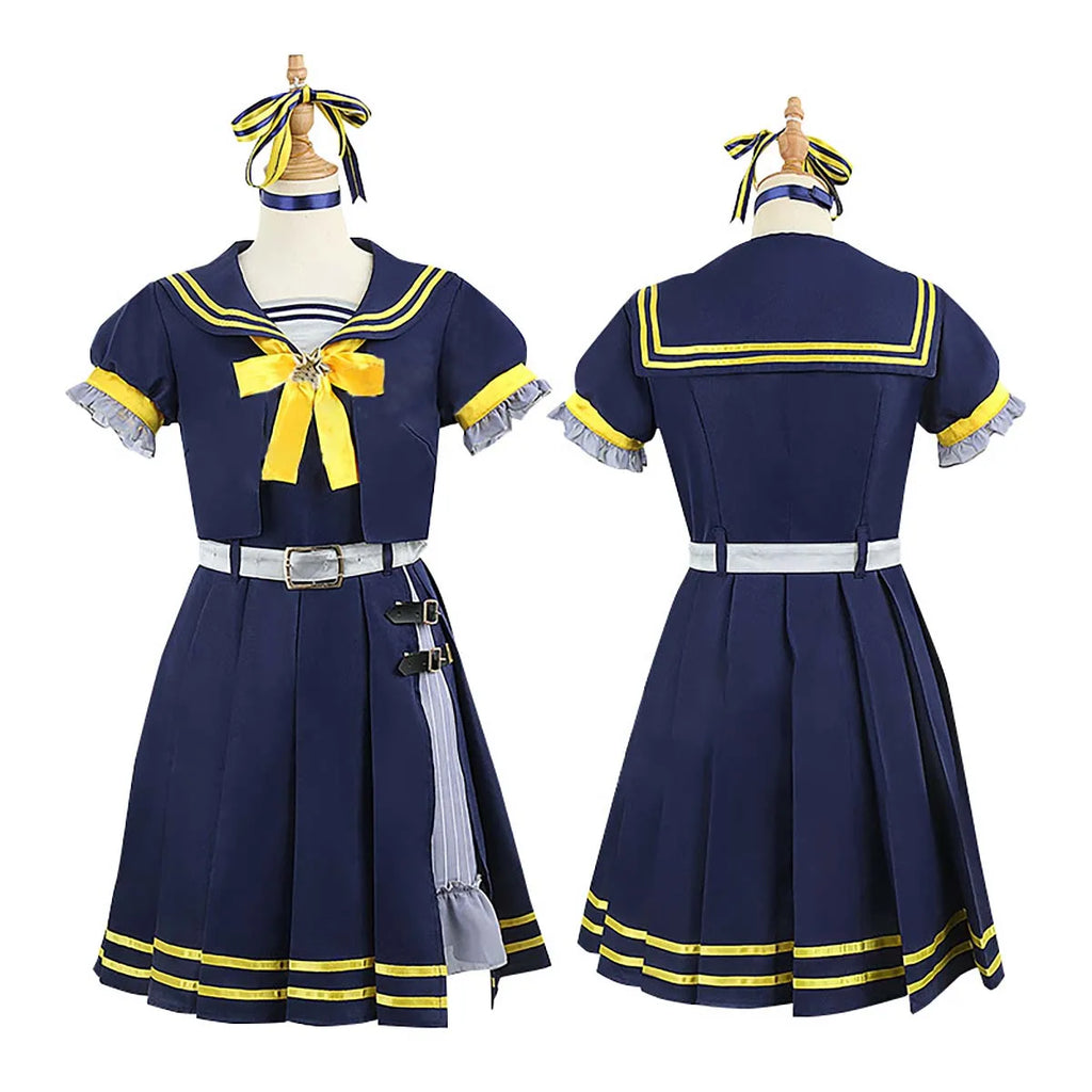 Vtuber Hoshimati Suisei Cosplay Costume for Halloween Christmas Carnival New Year Party IDOL-003