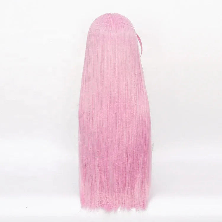 Wholesale 80cm Long Straight Light Pink Bocchi the Rock Anime Goto Hitori Wig Cosplay Synthetic Heat Resistant Hair Wig