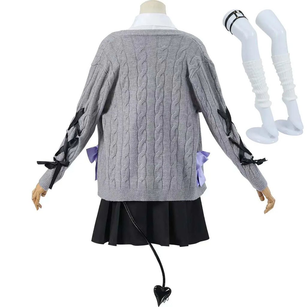 Anime Hololive VTuber Cosplay Tokoyami Towa Costume Idol Dress IDOL-003