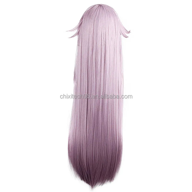 The Original Animation by NEKO Features a Pinkish-purple Upturned Cosplay Wig of the K-cat Yari