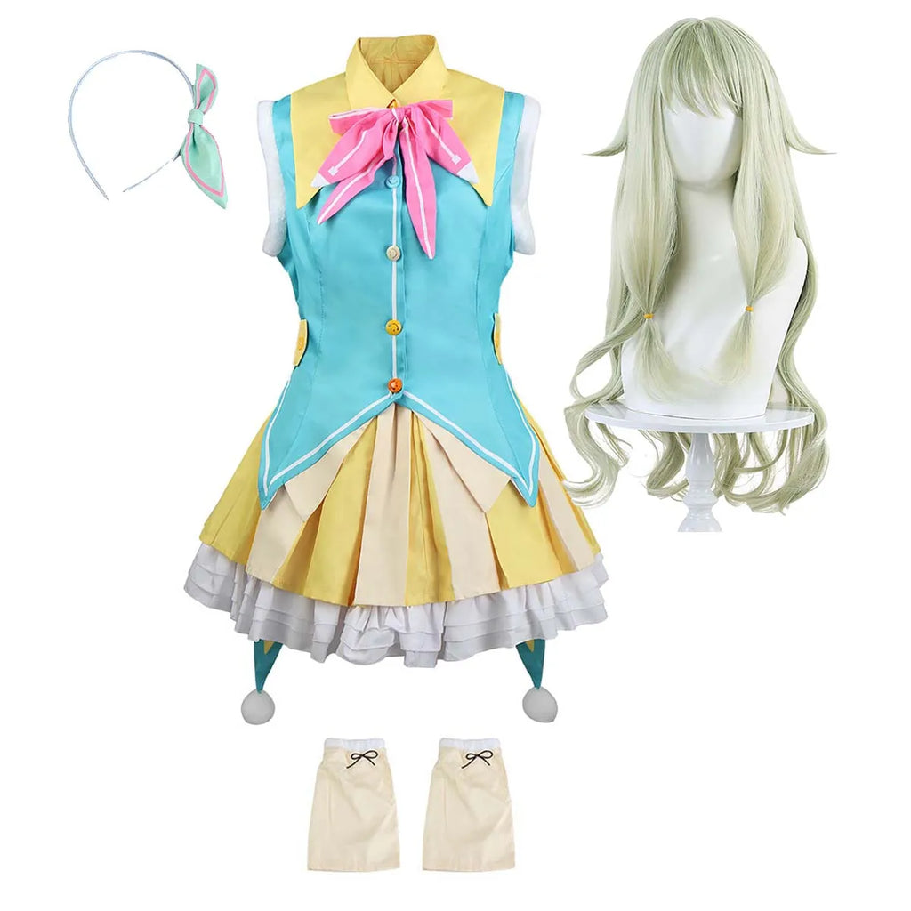 Women Girl Project Sekai Cosplay Kusanagi Nene Costume GAHC-015