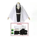 New Anime Kanroji Mitsuri Cosplay Kimetsu No Yaiba Costume Kimono Uniform Clothes Props Set