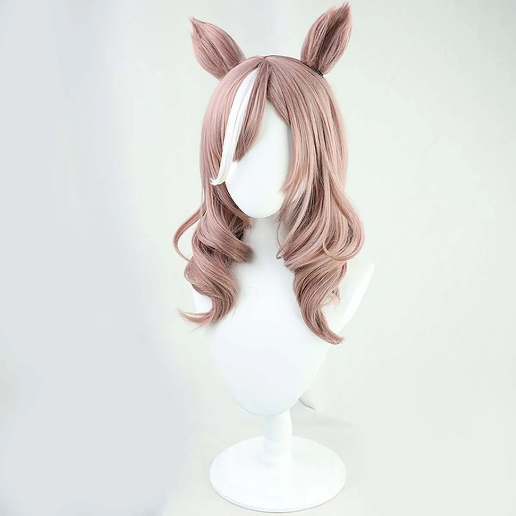 Halloween Party Role Play Pretty Derby Cos Uma Musume Heat Resistant Synthetic Hair Wigs GAHC-017