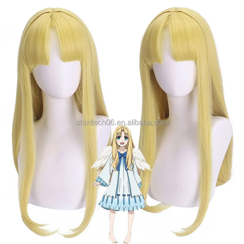 The Hero's Rise of the Lord's Shield Filo's Light Golden Long Straight Hair Cosplay Anime Wig