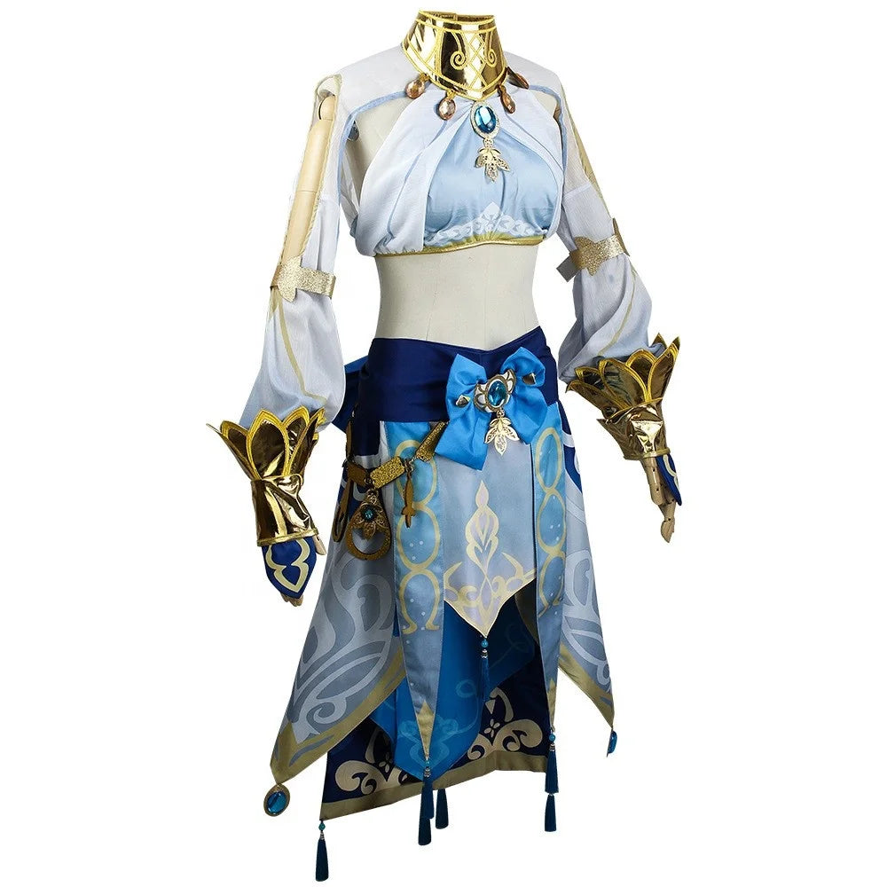 High Quality Wholesale Sumeru Nilou Costume Cosplay Uniform Cloth Halloween Genshin Impact Anime Cosplay Costume for Party
