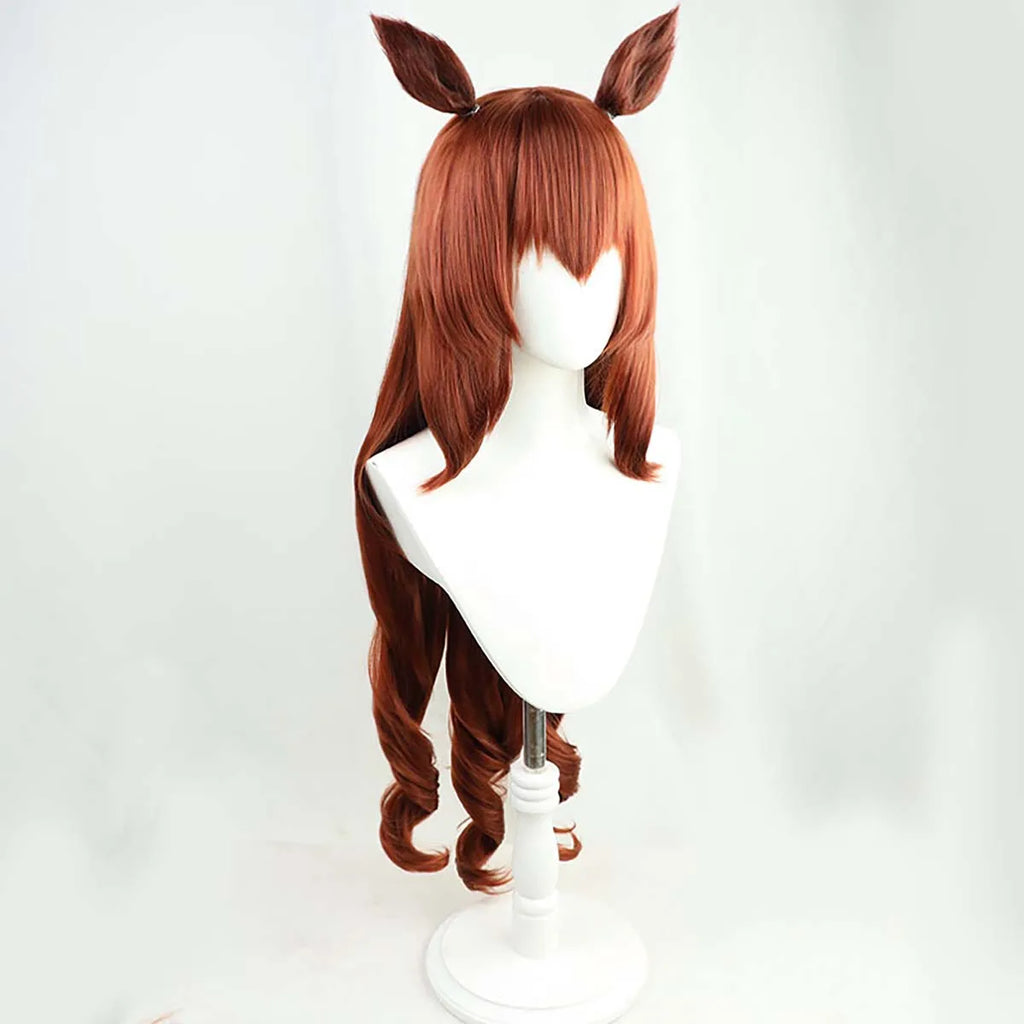 Halloween Party Prop Pretty Derby Maruzensky Cosplay Wig With Ears GAHC-017