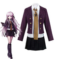 Halloween Carnival Anime Danganronpa Kirigiri Kyouko Cosplay Costume for Woman GAHC-011
