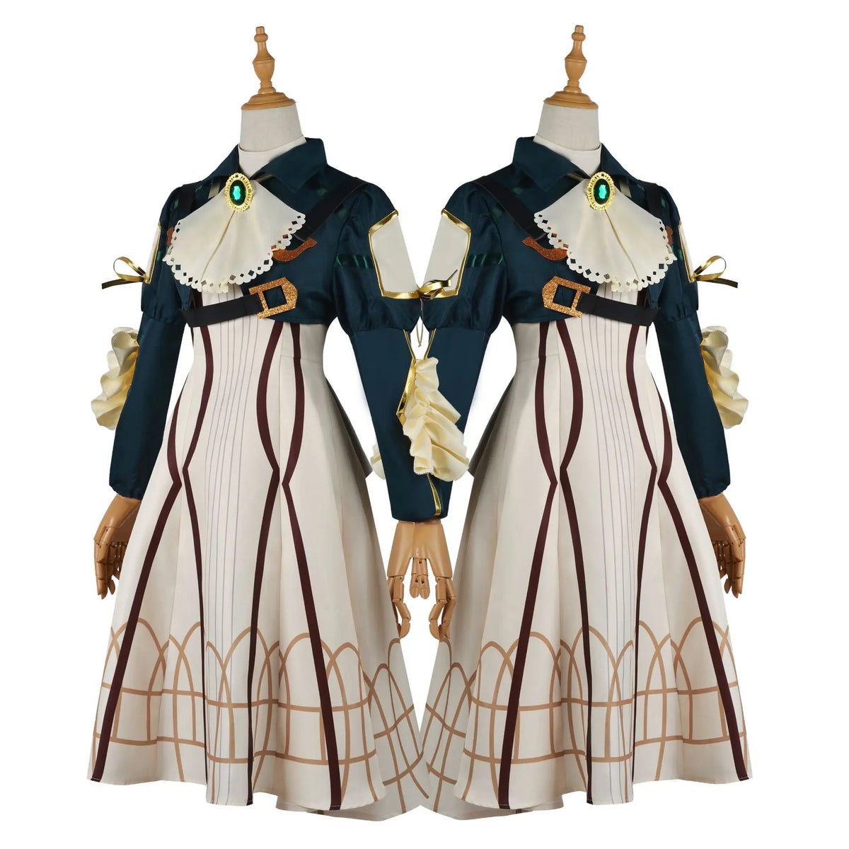 Anime Violet Evergarden Cosplay Costume High Quality Princess Maid Dress Halloween Carnival Prom Skirt for Woman