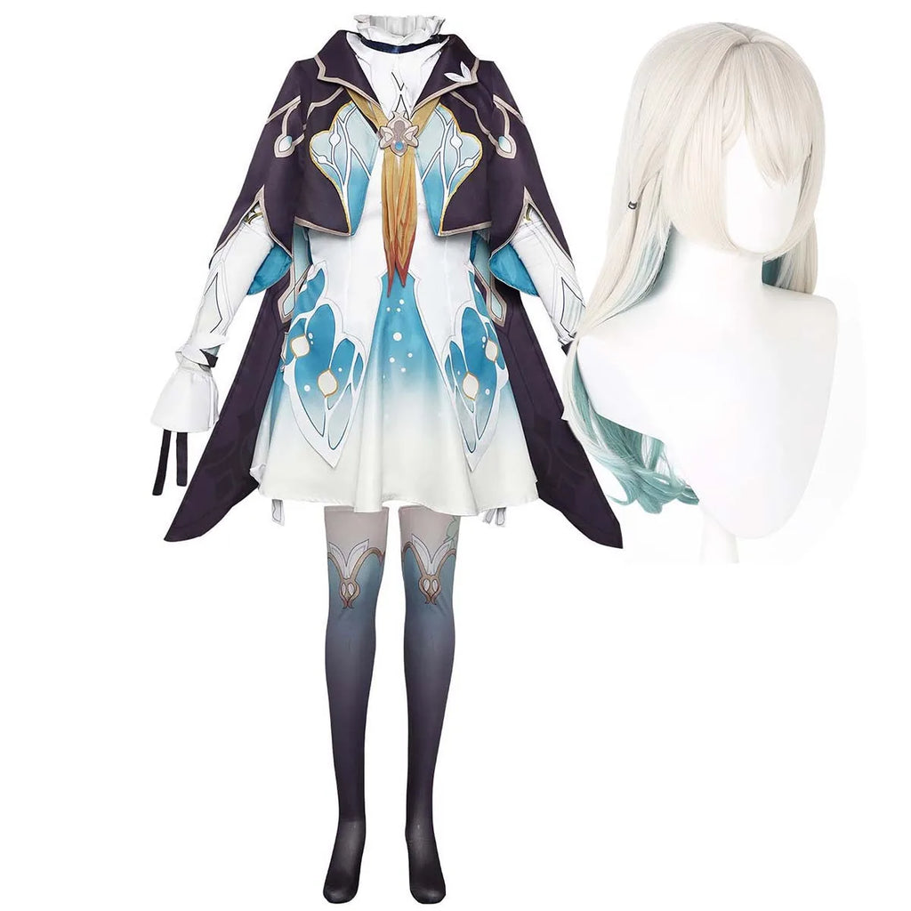 Women Girls Halloween Cos Clothes Party Sui Game Honkai Star Rail Doujin Firefly Cosplay Costume GAHC-008