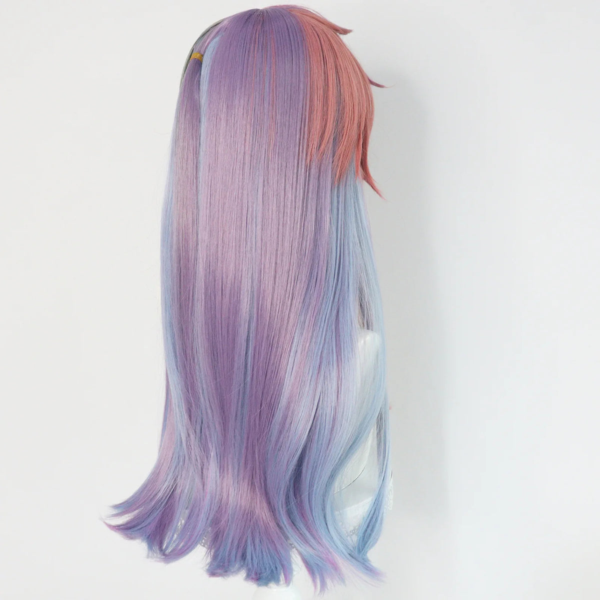 Wholesale Dash Cosplay Wigs Long Straight Color Mixed Synthetic Anime Halloween Party Vocaloid Cosplay Anime Ponytails Wigs