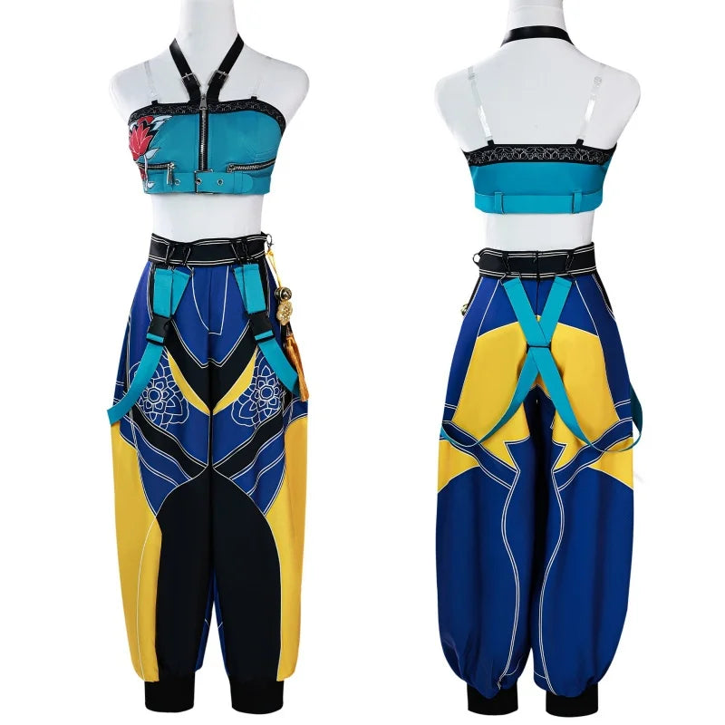 High Quality New Movie KPOP  Anime Costume  High School Uniform Clothes Halloween Party Rumi Mira Zoey Cosplay Costume